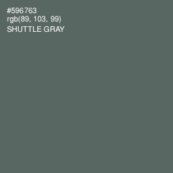 #596763 - Shuttle Gray Color Image